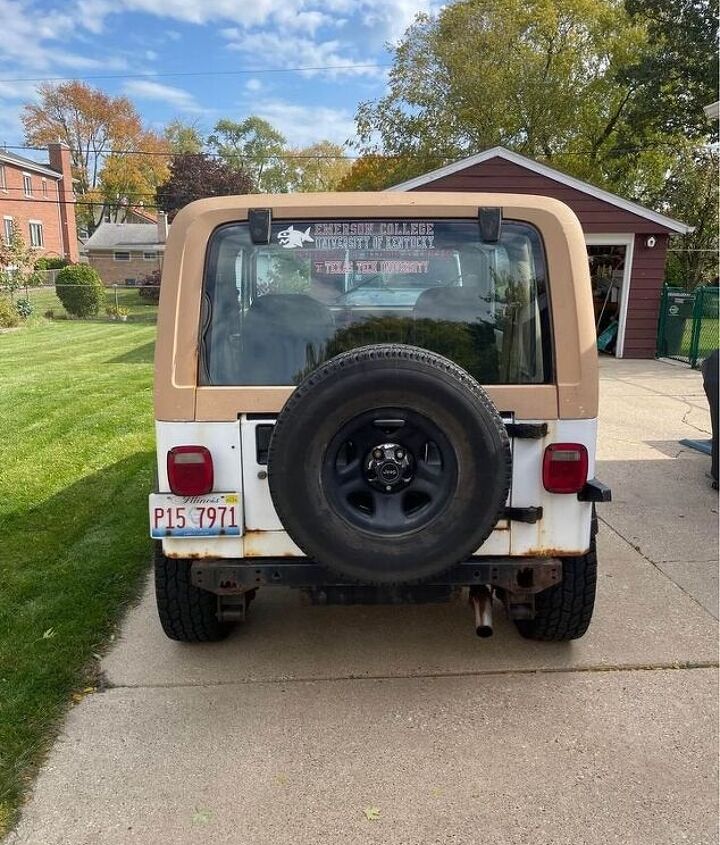 used car of the day 1988 jeep wrangler yj