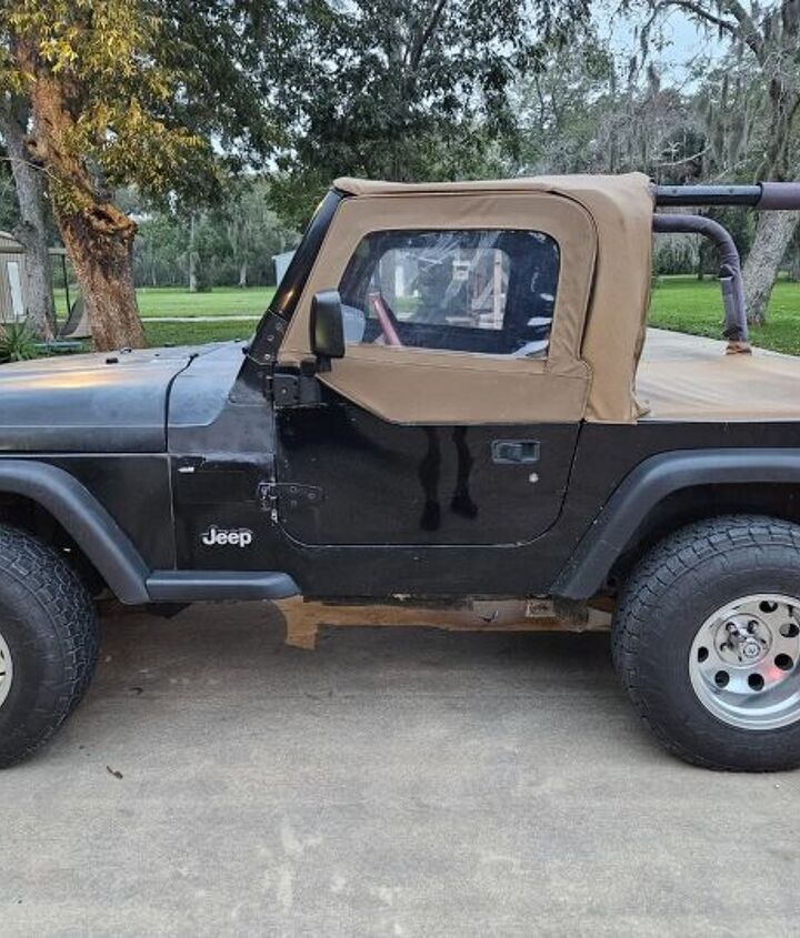 used car of the day 2001 jeep wrangler se
