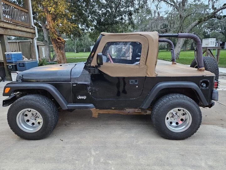 used car of the day 2001 jeep wrangler se