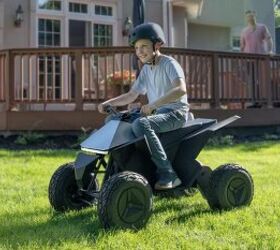 the new tesla cyberquad is less likely to injure your kids
