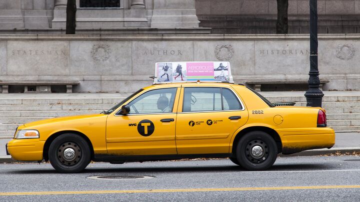 there are still two ford crown victorias running taxi service in nyc for now