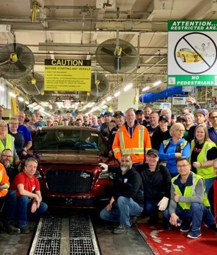 the final chrysler 300 recently rolled off the production line
