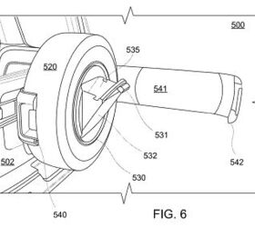 rivian files patent for unique spare tire design with accessories