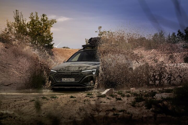 audi applies safari style treatment to q8 e tron