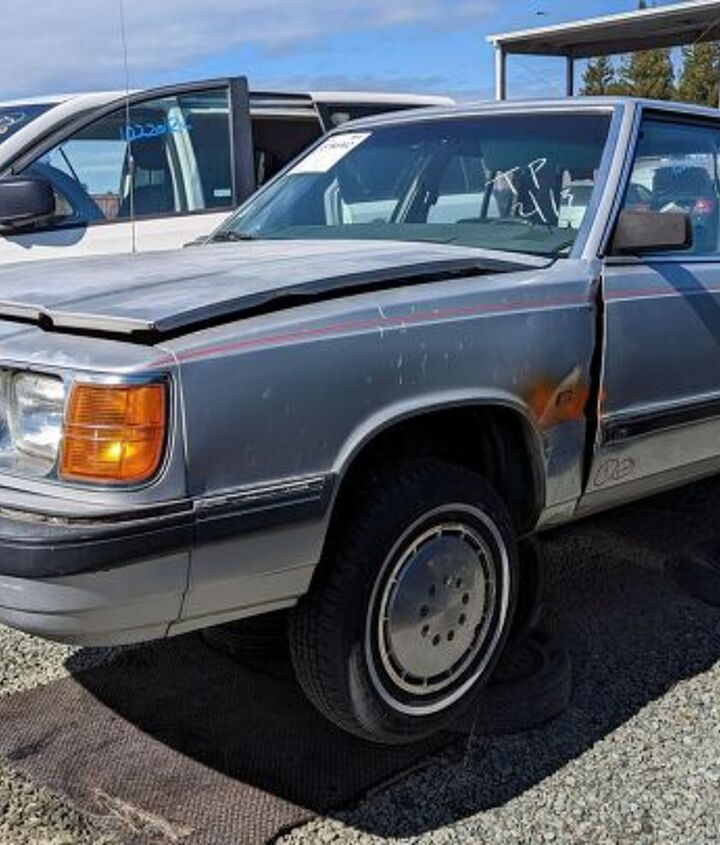 junkyard find 1986 dodge aries se four door sedan