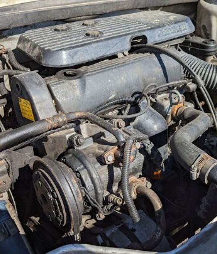 junkyard find 1986 dodge aries se four door sedan
