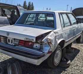 junkyard find 1986 dodge aries se four door sedan
