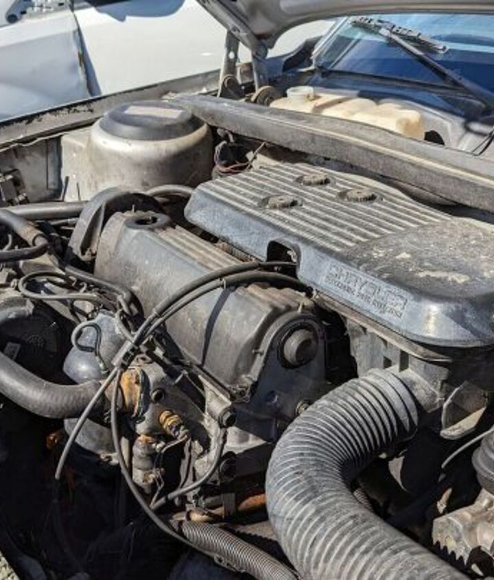 junkyard find 1986 dodge aries se four door sedan