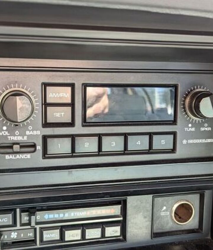 junkyard find 1986 dodge aries se four door sedan