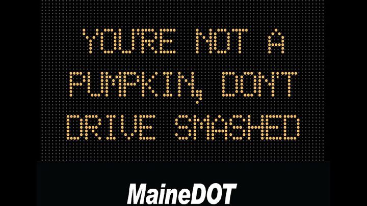 feds ask states to drop funny roadside sign messages