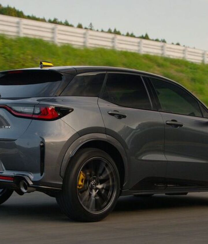 lexus stuffs gr engine up the nose of a small crossover