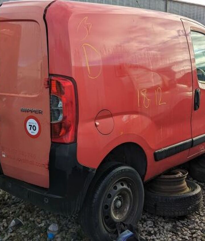 scrapyard find 2010 peugeot bipper royal mail edition