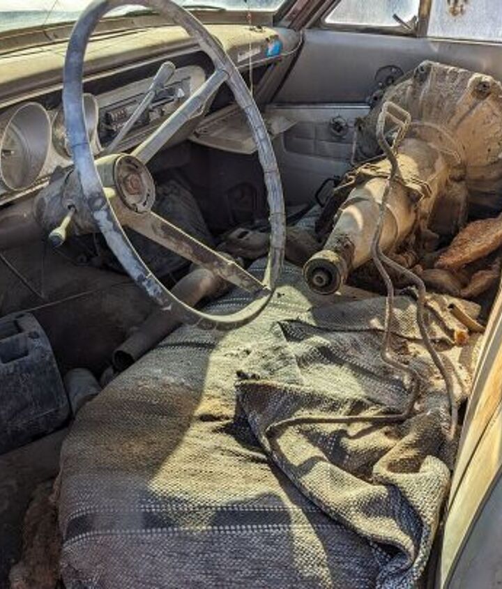 junkyard find 1964 ford fairlane 500 4 door sedan