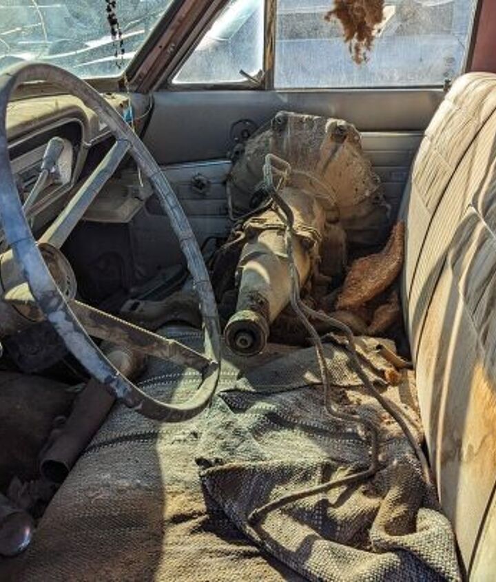 junkyard find 1964 ford fairlane 500 4 door sedan