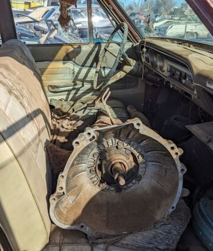 junkyard find 1964 ford fairlane 500 4 door sedan