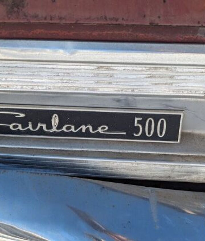 junkyard find 1964 ford fairlane 500 4 door sedan