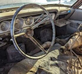 junkyard find 1964 ford fairlane 500 4 door sedan
