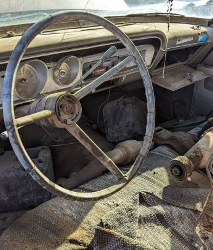 junkyard find 1964 ford fairlane 500 4 door sedan
