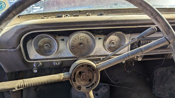 junkyard find 1964 ford fairlane 500 4 door sedan
