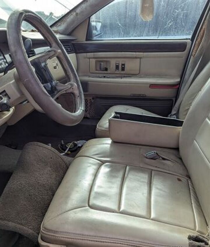 junkyard find 1995 cadillac sedan deville st tropez edition