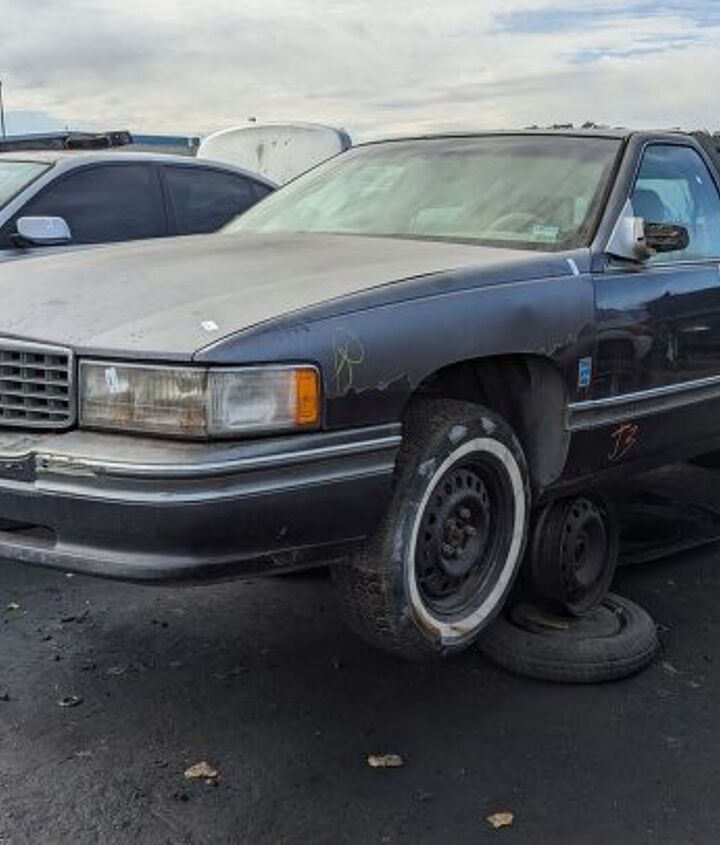 junkyard find 1995 cadillac sedan deville st tropez edition