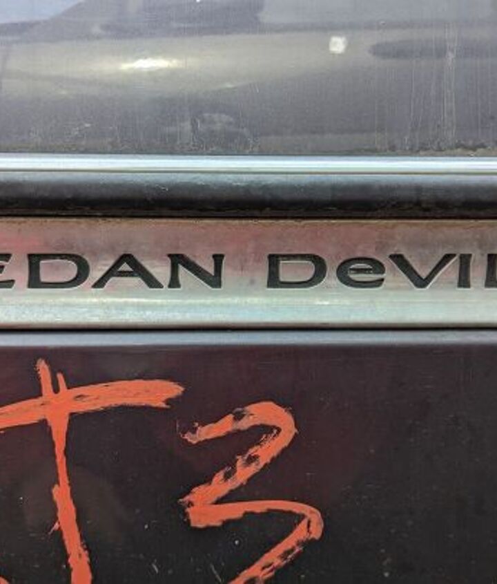 junkyard find 1995 cadillac sedan deville st tropez edition