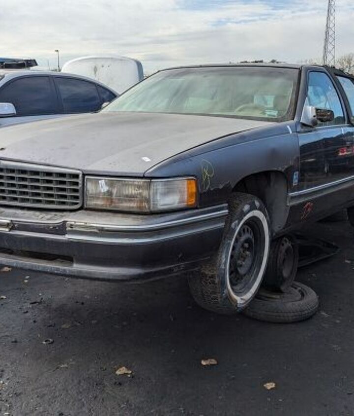 junkyard find 1995 cadillac sedan deville st tropez edition