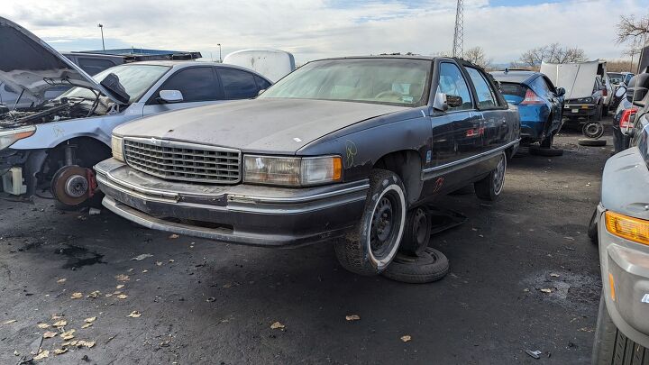 junkyard find 1995 cadillac sedan deville st tropez edition