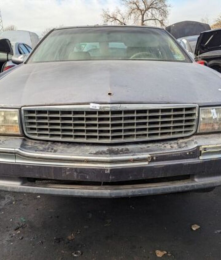junkyard find 1995 cadillac sedan deville st tropez edition
