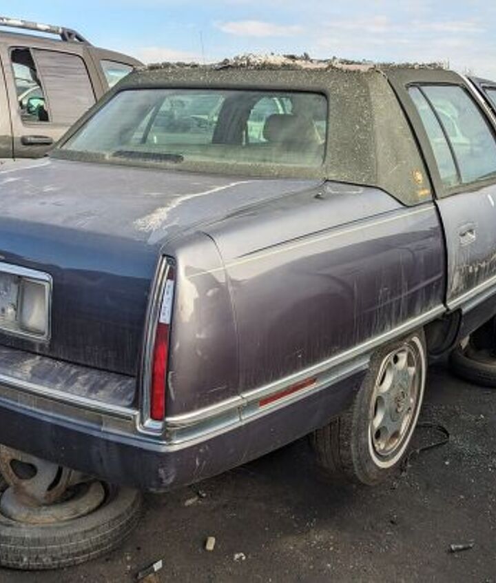 junkyard find 1995 cadillac sedan deville st tropez edition
