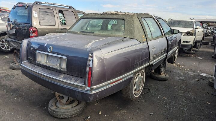 junkyard find 1995 cadillac sedan deville st tropez edition