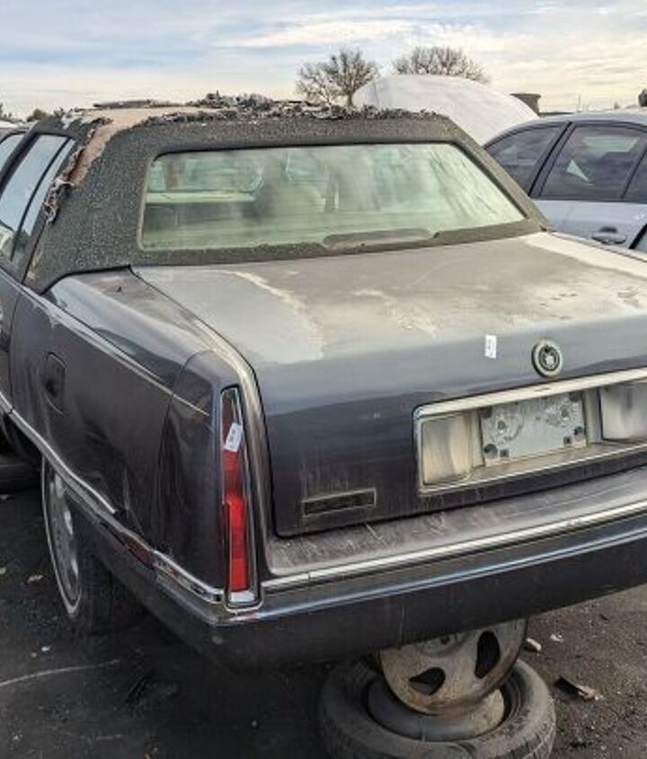 junkyard find 1995 cadillac sedan deville st tropez edition