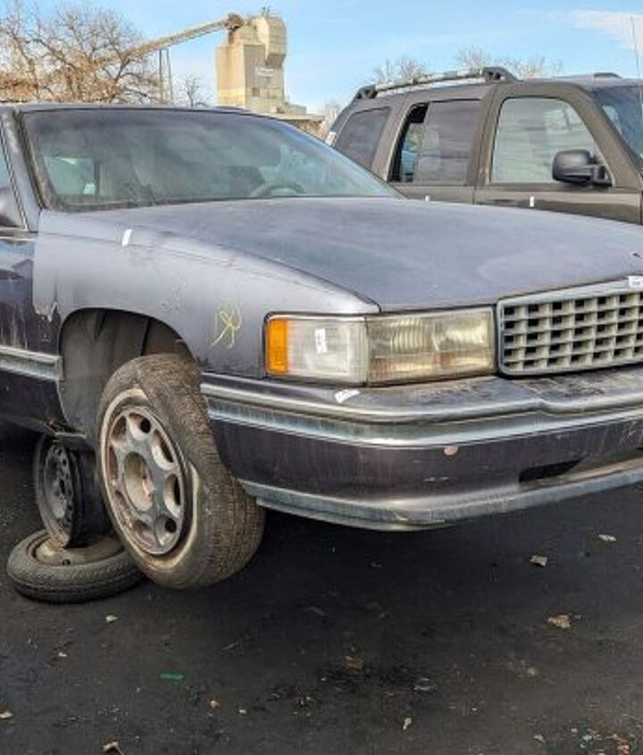 junkyard find 1995 cadillac sedan deville st tropez edition