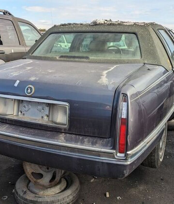 junkyard find 1995 cadillac sedan deville st tropez edition