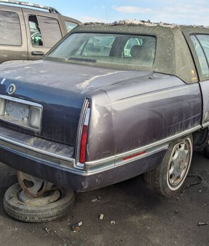junkyard find 1995 cadillac sedan deville st tropez edition