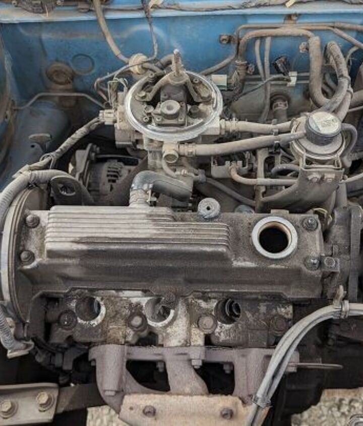 junkyard find 1992 geo metro 4 door hatchback