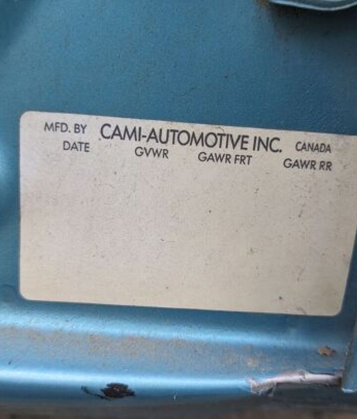 junkyard find 1992 geo metro 4 door hatchback