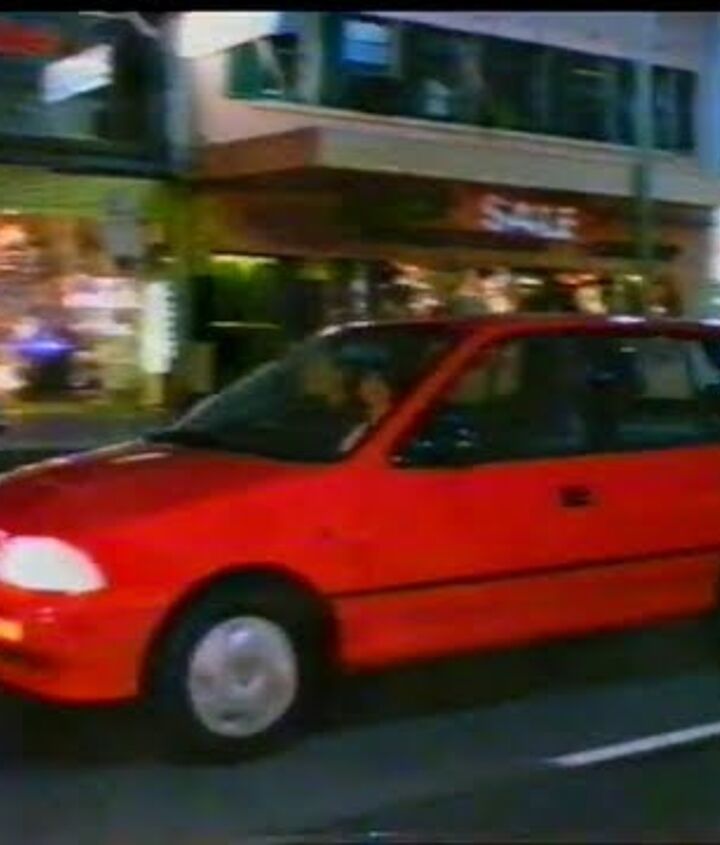 junkyard find 1992 geo metro 4 door hatchback