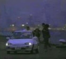 junkyard find 1992 geo metro 4 door hatchback