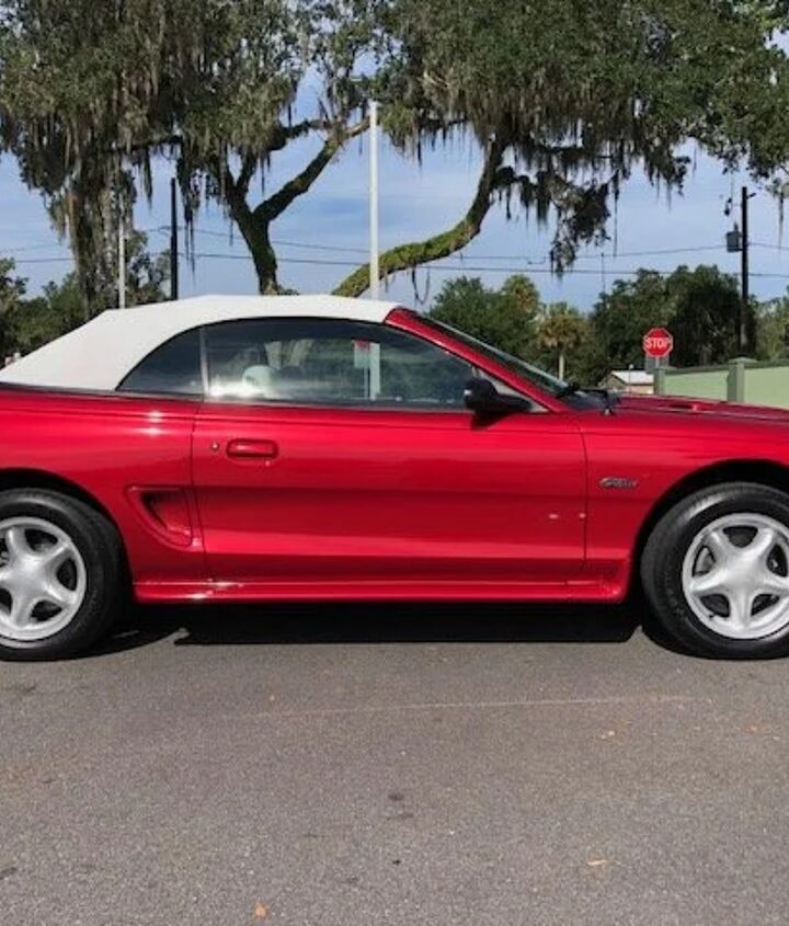 used car of the day 1998 ford mustang gt convertible