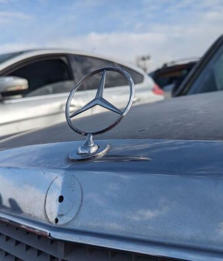 junkyard find gray market 1981 mercedes benz 380 sel