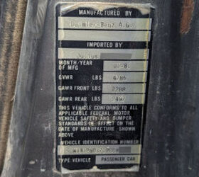 junkyard find gray market 1981 mercedes benz 380 sel