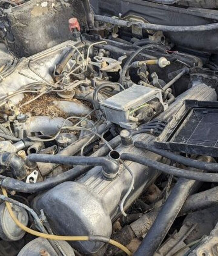 junkyard find gray market 1981 mercedes benz 380 sel