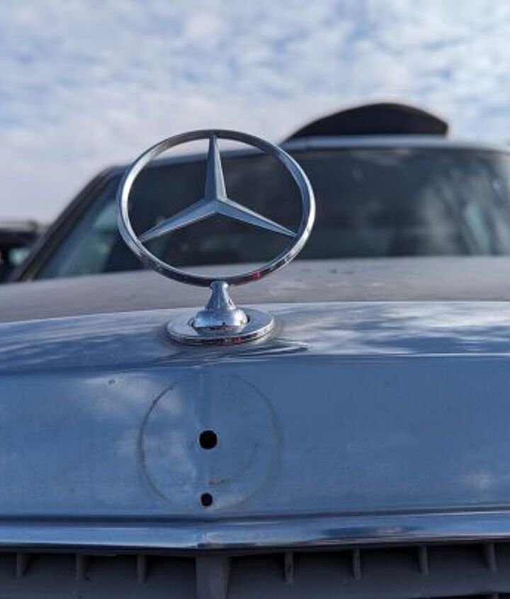 junkyard find gray market 1981 mercedes benz 380 sel