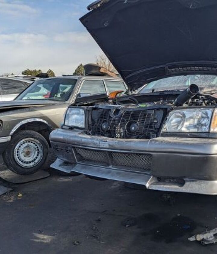 junkyard find gray market 1981 mercedes benz 380 sel