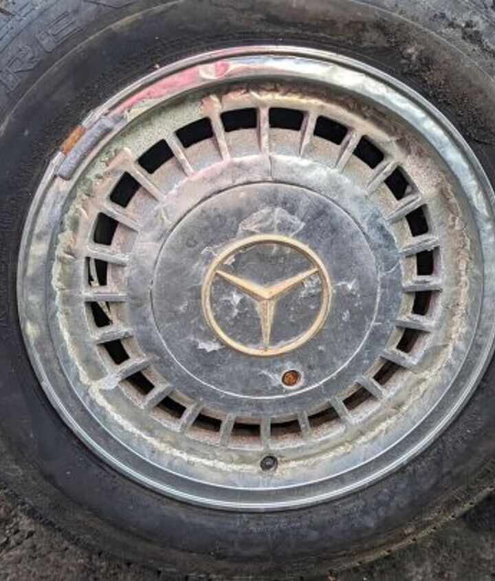 junkyard find gray market 1981 mercedes benz 380 sel