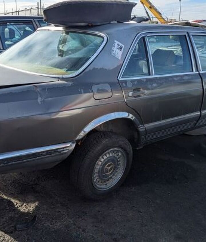 junkyard find gray market 1981 mercedes benz 380 sel