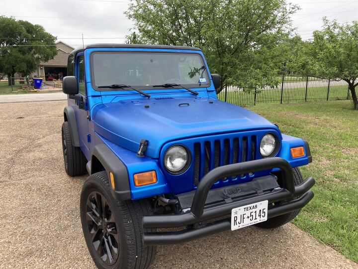 used car of the day 2000 jeep wrangler