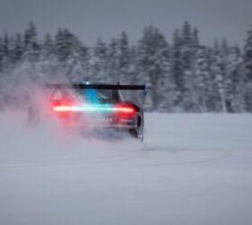 pushing porsche s new electric racer to the limit in the arctic