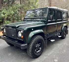 used car of the day 1997 land rover defender 110